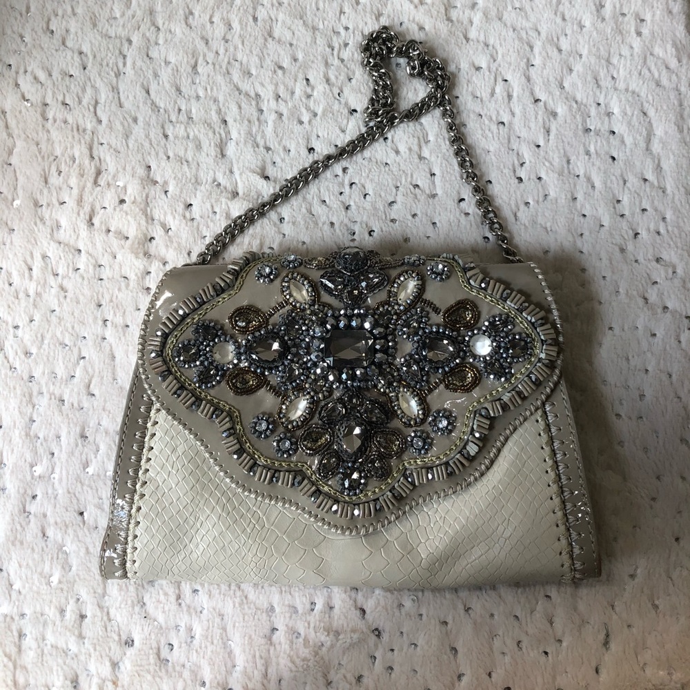 Brighton “Anju”Crocodile Clutch - Rare